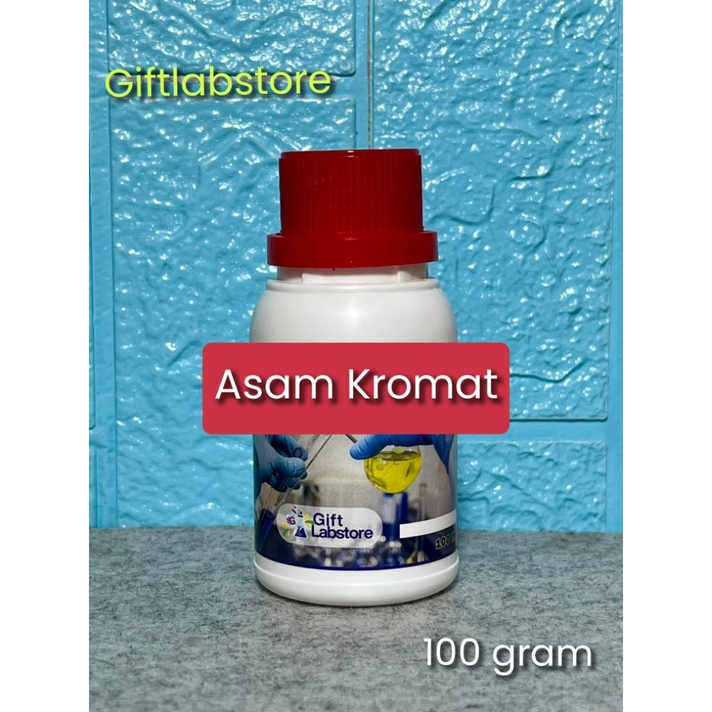 Asam Kromat / Chromic Acid / H2CrO4 for analisis 100 gram