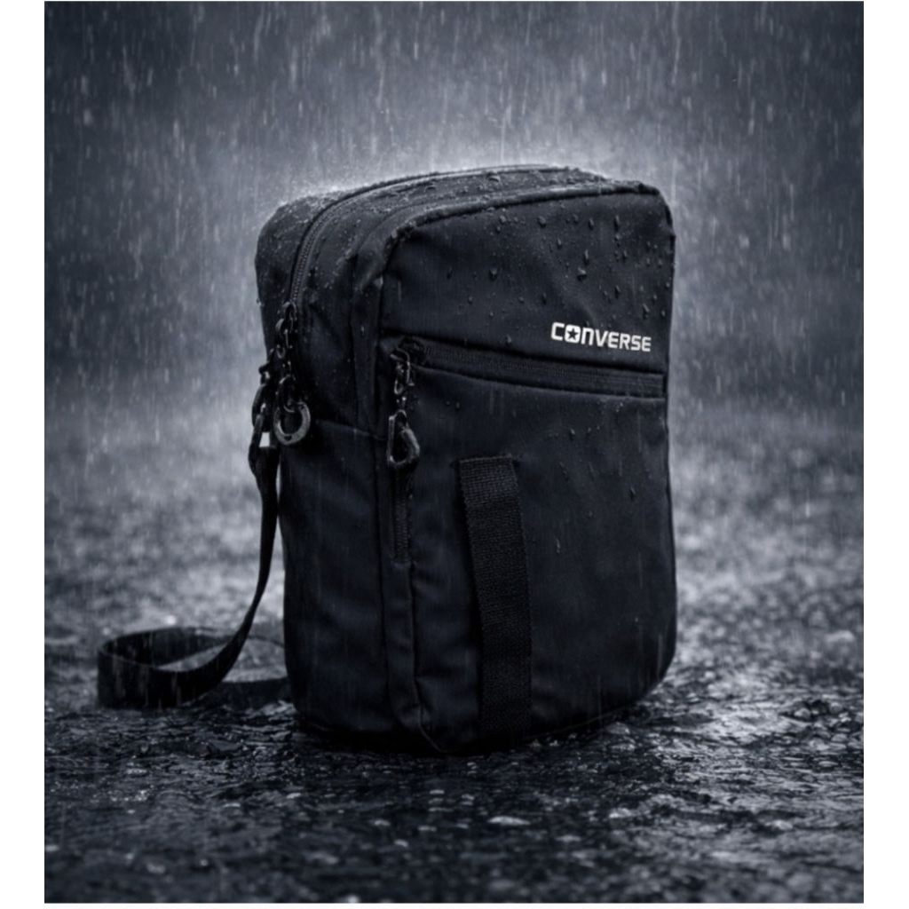 Tas Selempang Pria Premium | Simple, Stylish, Anti Ribet (Daily & Travel) Ringan, Kuat, Look Makin G