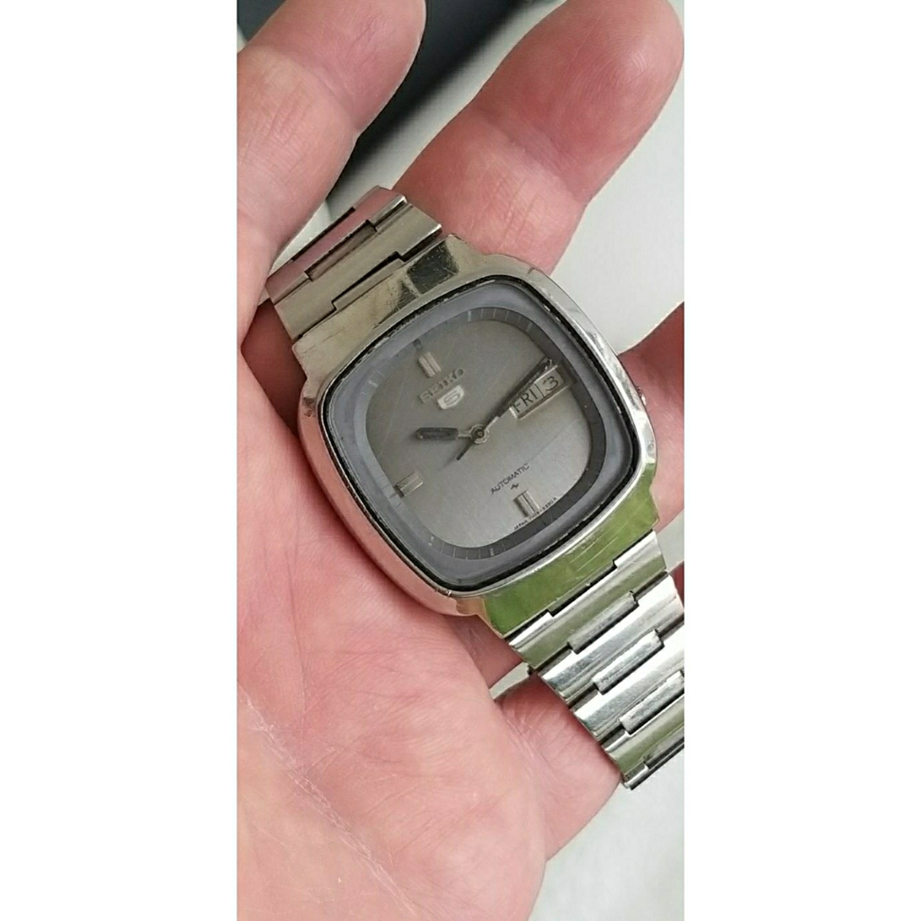 Jam tangan Seiko 5 Automatic 7009-511A/1994 Tank case/Full Original 100% /Good