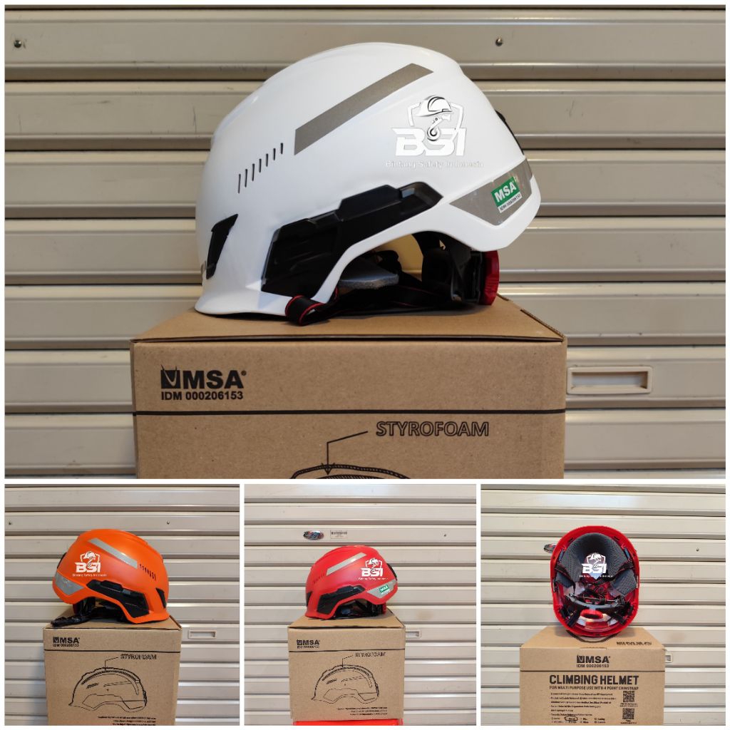 Hlem MSA Climbing V-Gard H1 Berkualitas