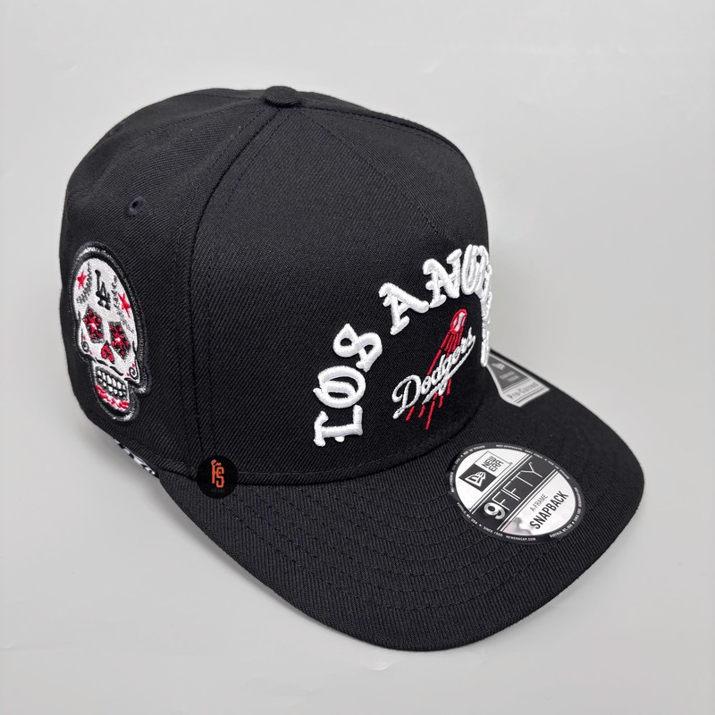 TOPI NEW ERA ORIGINAL 950 A FRAME LOSDOD SKULL BLACK