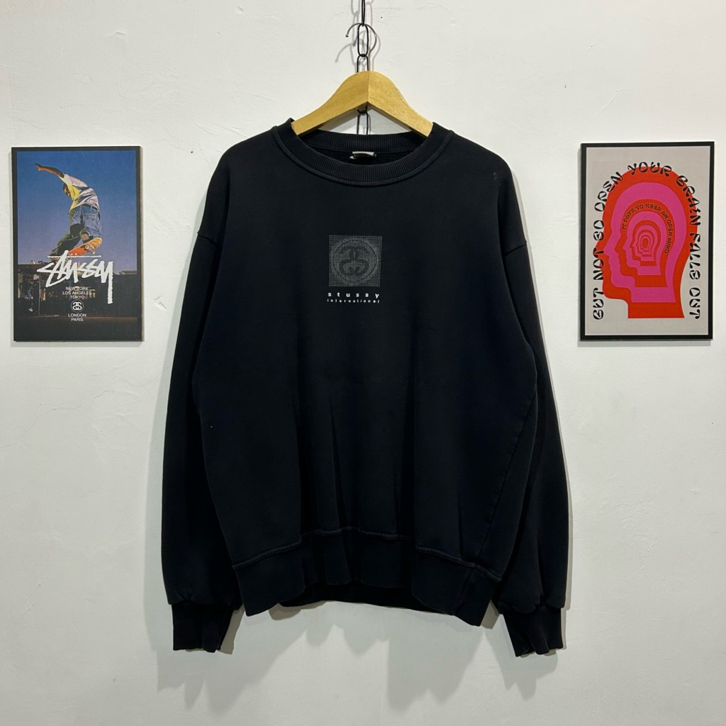 Crewneck Stussy international Vintage 00s