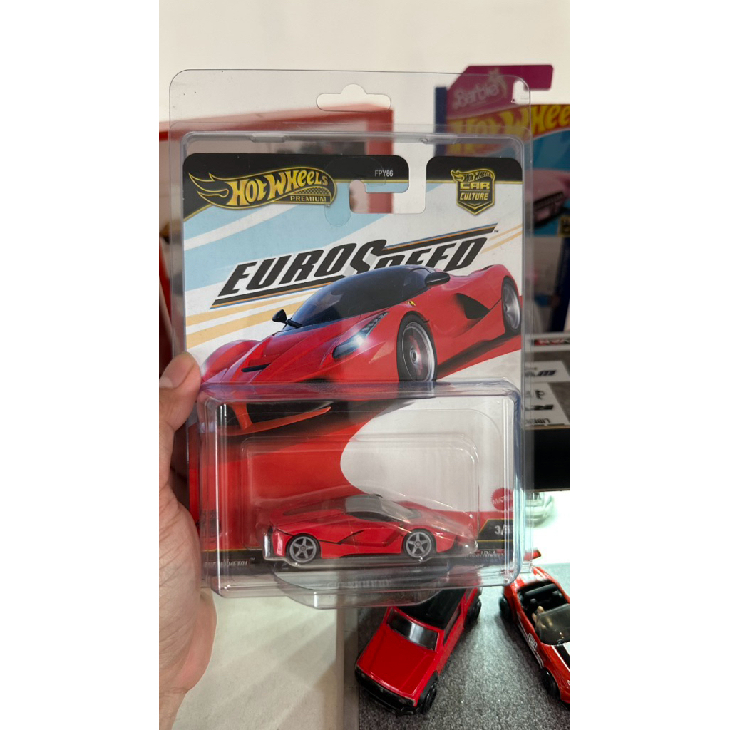 HOTWHEELS LAFERRARI EURO SPEED LANGKA