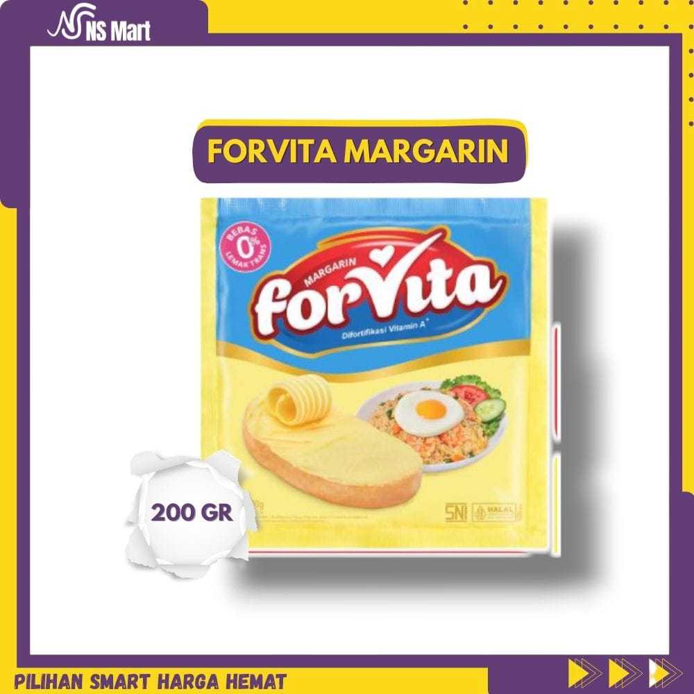 Forvita Margarine 200gr/ margarin forvita