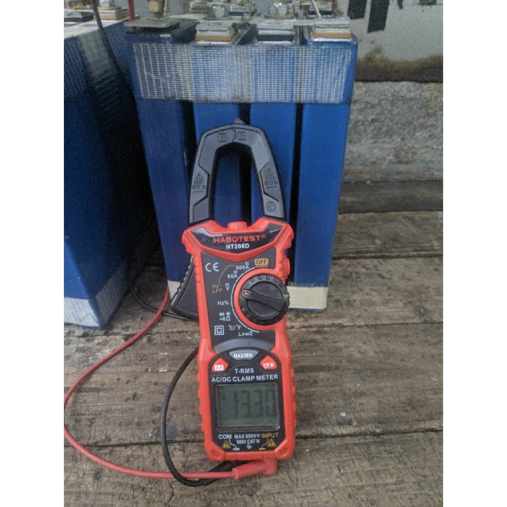 Baterai Lifepo4 12v 100ah minus kembung Real 80ah