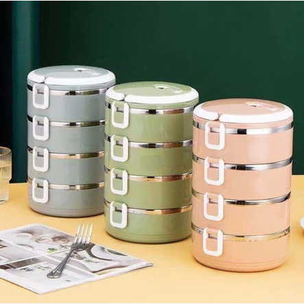 RANTANG BMW 4 Susun Tempat Bekal 4 SUSUN RANTANG NASI LAUK TAHAN PANAS CHOCHO88SHOP