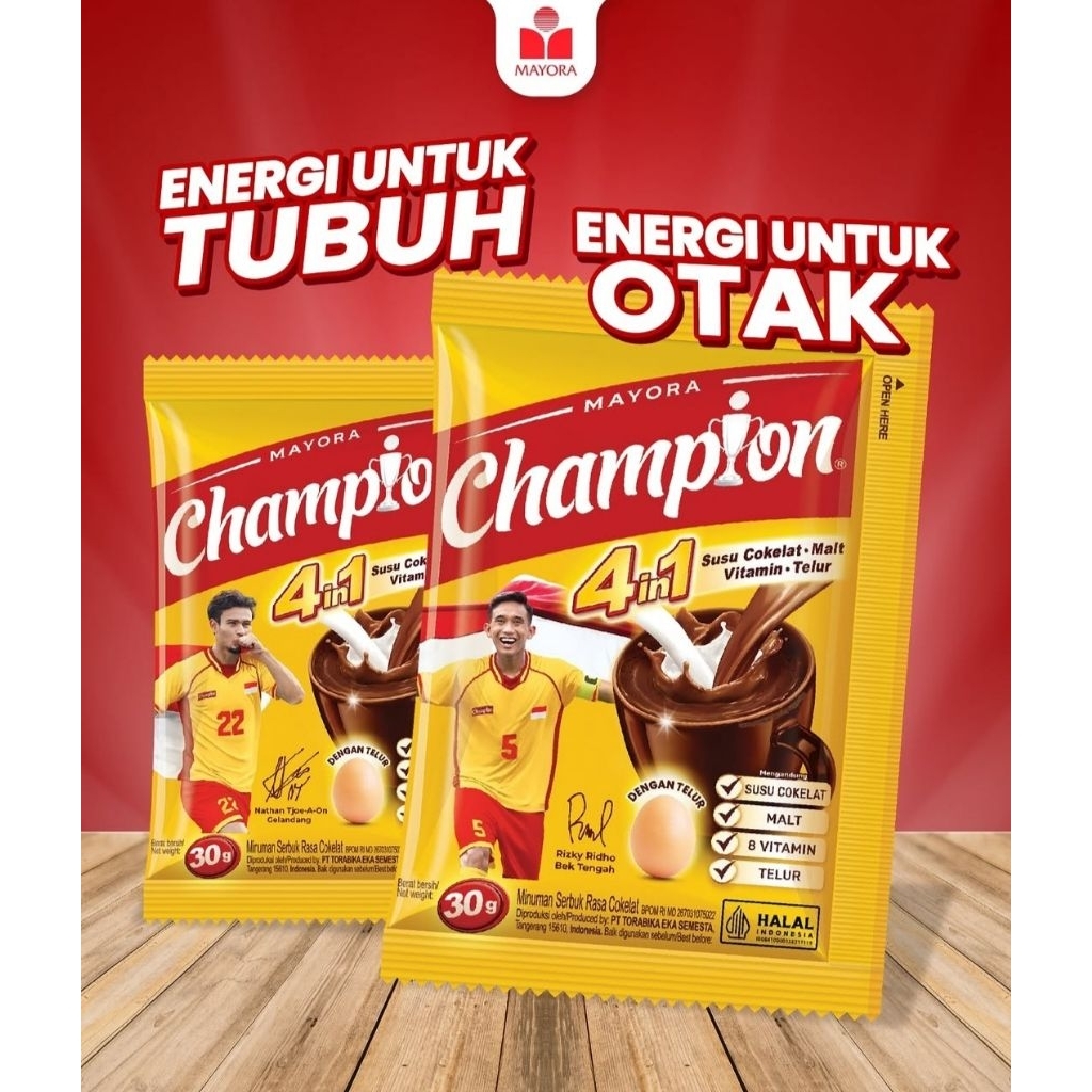 ENERGEN CHAMPIONS 1 renceng (10+1)