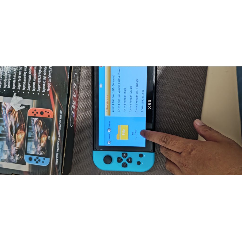 PSP X80 game console portable