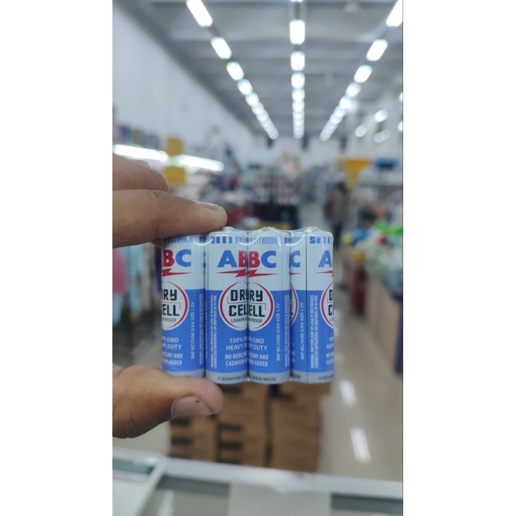 Baterai ABC AA/A2 Batu baterai ABC Dry Cell ukuran AA,A2