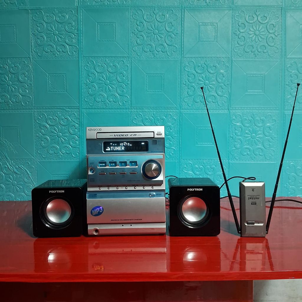 radio tape jadul minus vcd