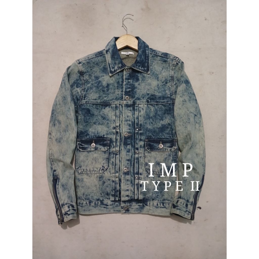 jaket trucker IMP type II bahan denim adem recomend