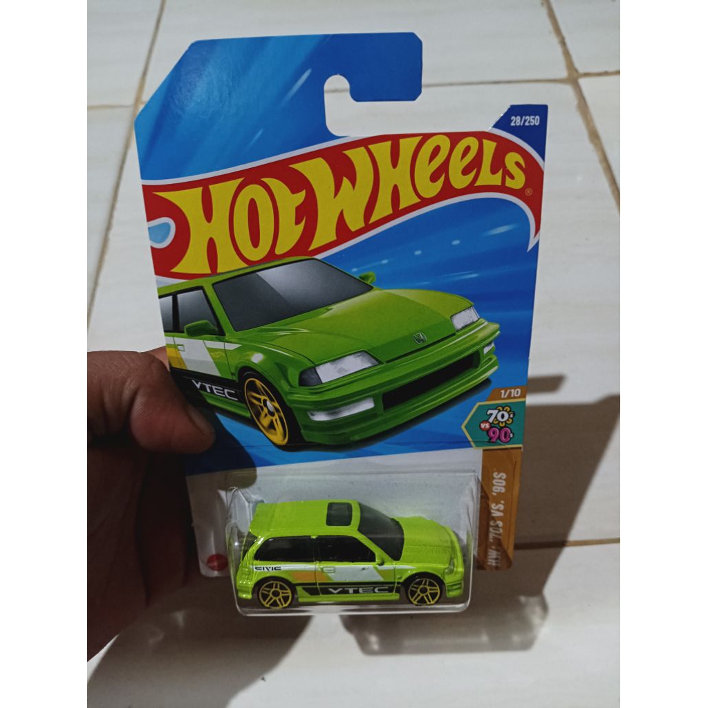 hotweels diecast Honda Civic ef