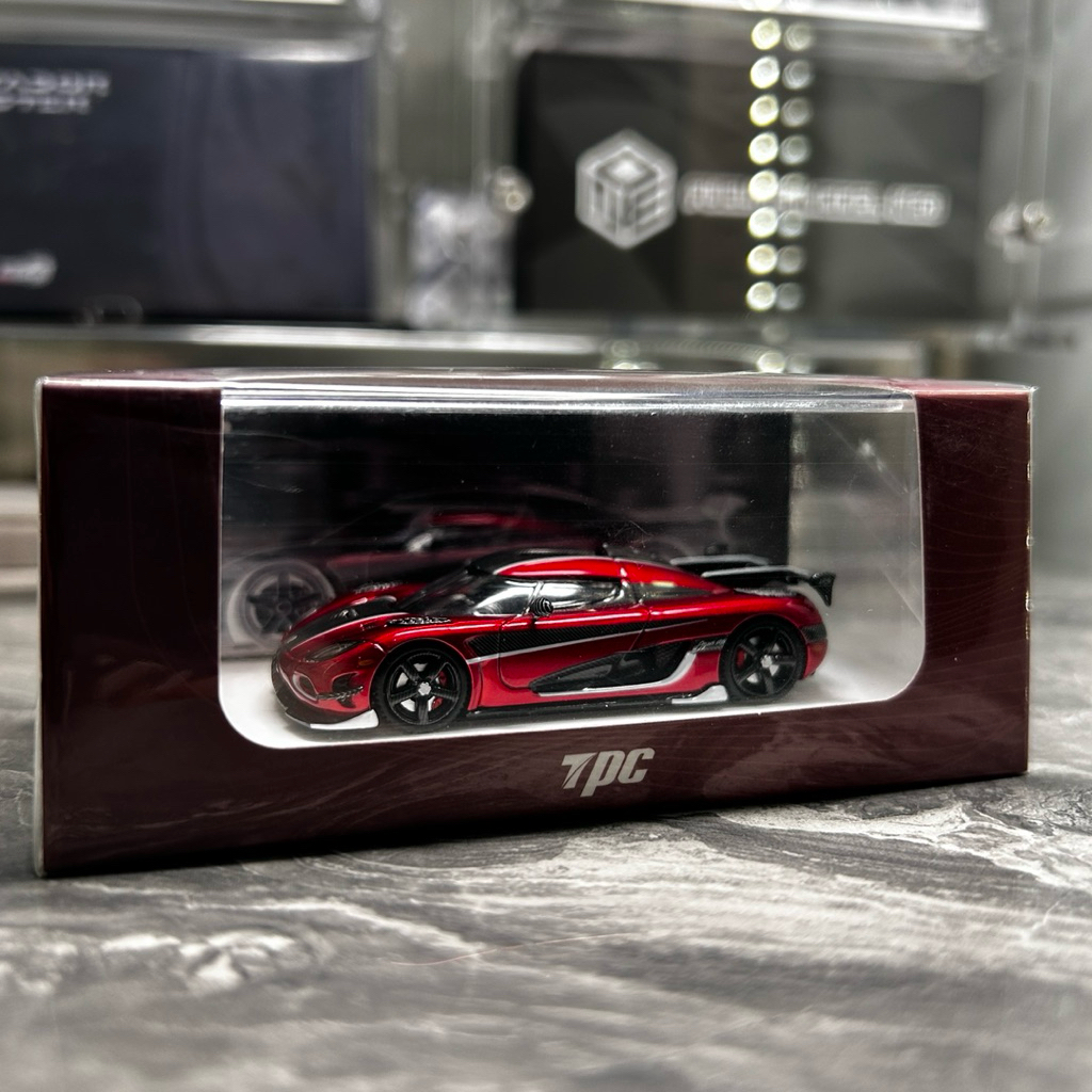 TPC Koenigsegg Agera RS Metallic Red 1:64 diecast Koenigsegg Agera RS skala 1:64
