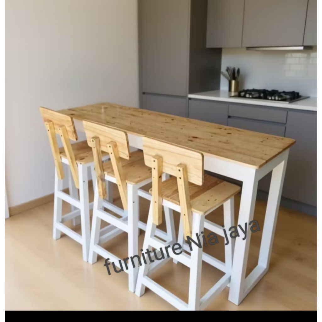 meja bar cafe resto uk 120x40x90