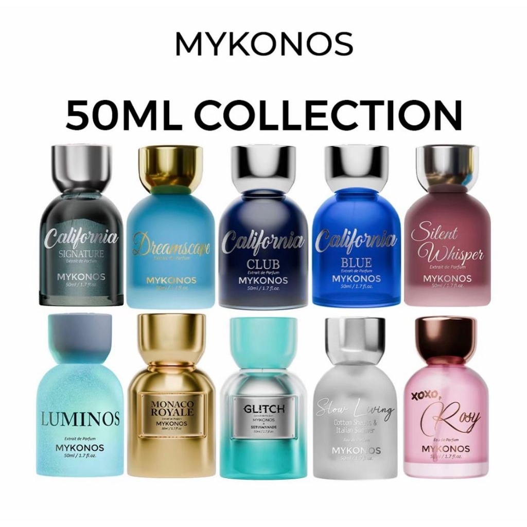 Mykonos Parfum 50ml - Parfum Mykonos Original BNIB