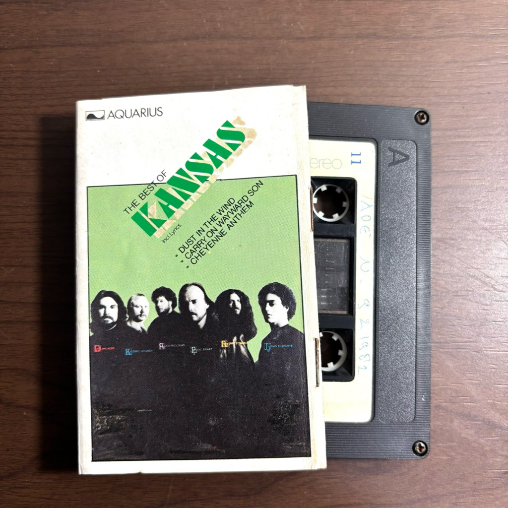 Kaset Pita Kansas The Best Of / Rock Album / Aquarius