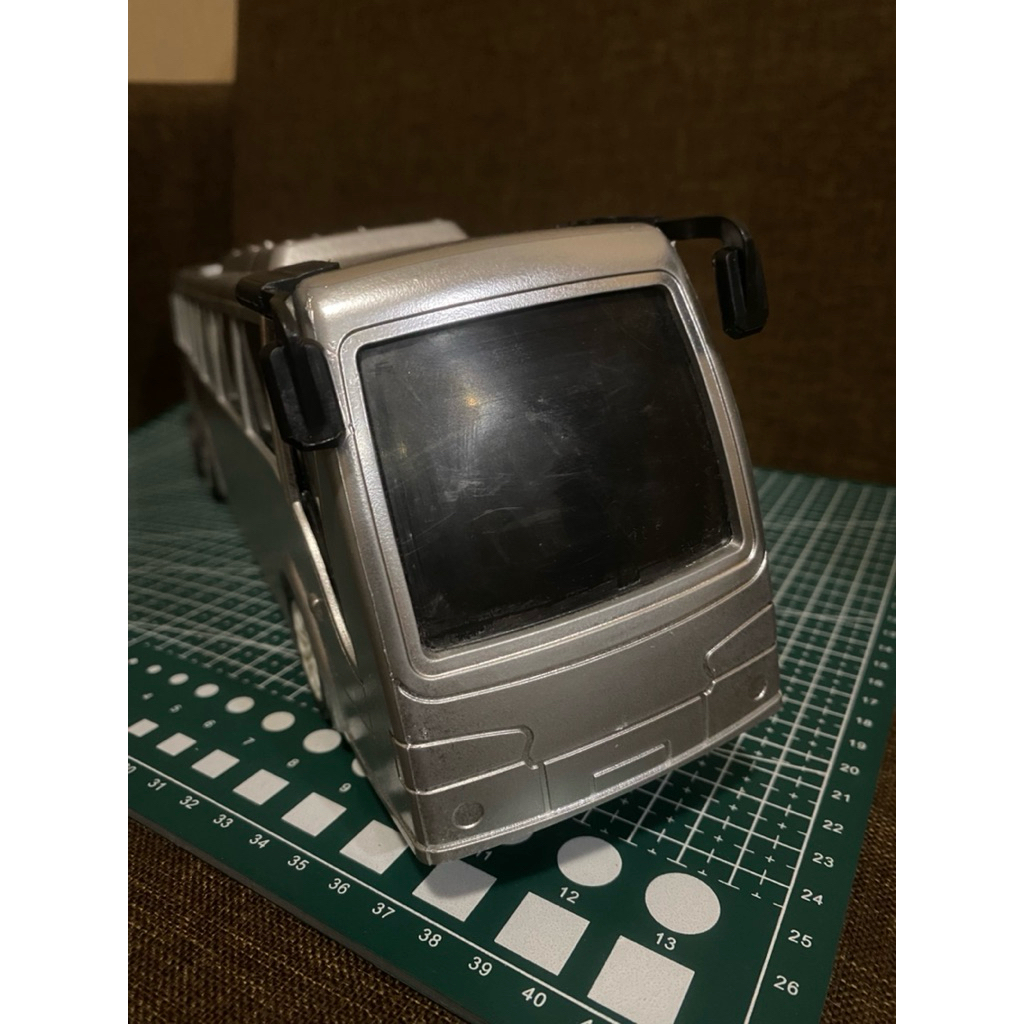 MINIATUR BUS RKC TRONTON SAMBUNG SILVER