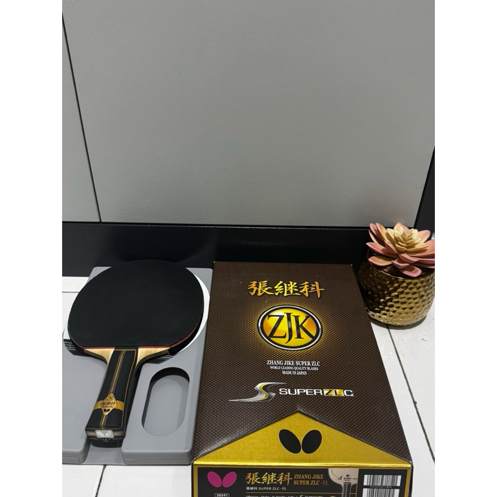 Butterfly  Zhang jike super ZLC + karet pingpong original 100%