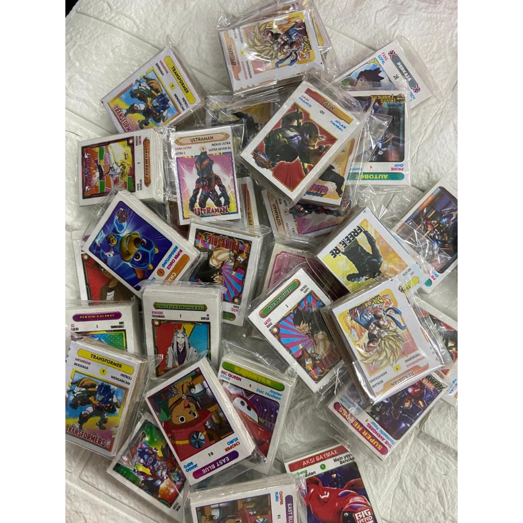 Kartu Kwartet Anak Jadul Viral | Permainan Kartu Gepokan Tebak Gambar