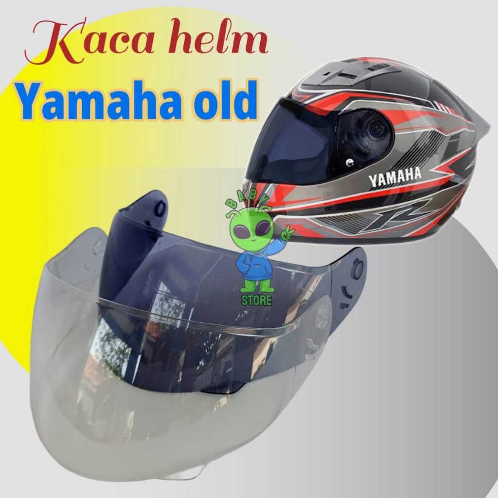 kaca helm full face yamaha vixion, kaca yamaha old
