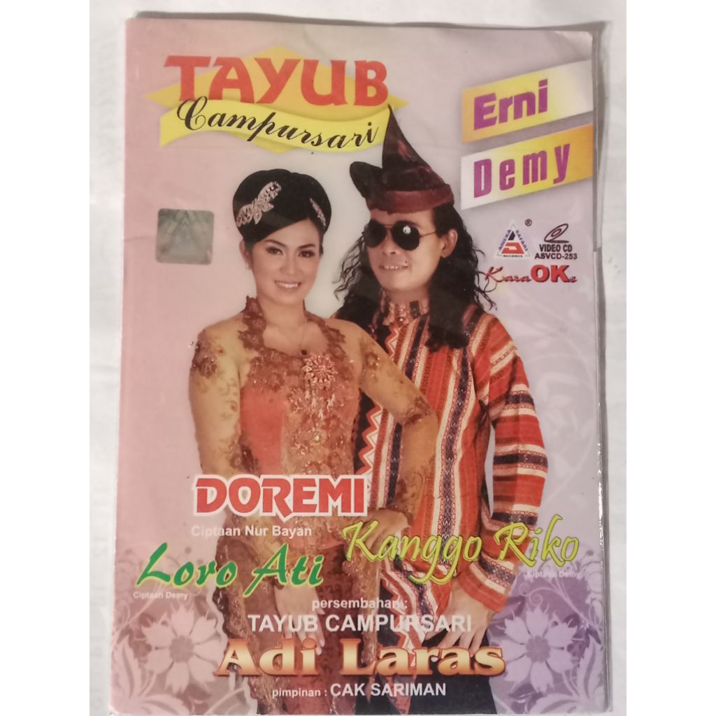 VCD Tayub Campursari Adi Laras Bersama Erny dan Deny D'Academy