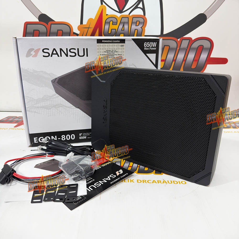Subwoofer Aktif Sansui EGON-800 Subwoofer Kolong Aktif 8 Inch