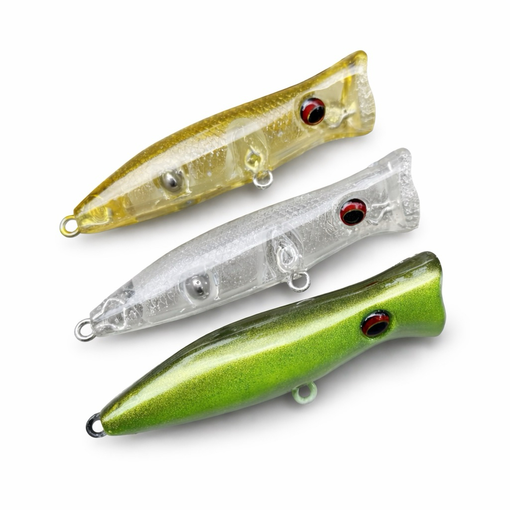 POPPER REPLIKA HALCO 60 / LURE KILLER UMPAN KAKAP HAMPALA / Lure Popper / Umpan Casting