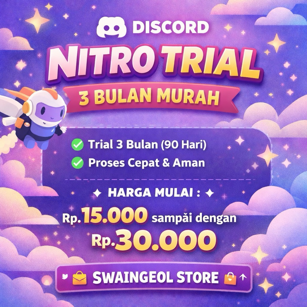 DC NITRO 3 BULAN + 2 BOOST UNTUK SERVER FULL GARANSI