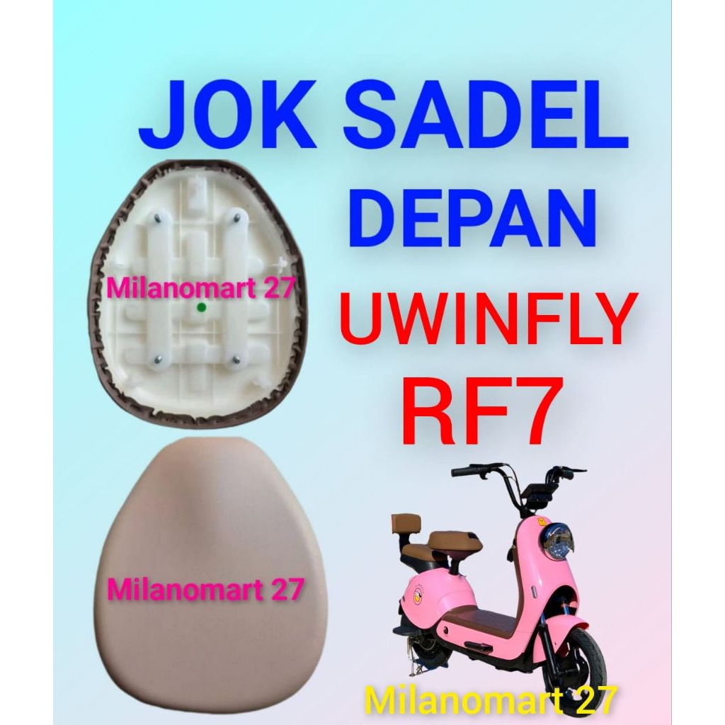 jok sadel depan sepeda listrik uwinfly RF7 jok sadlendepan sepeda listrik uwinfly rf7