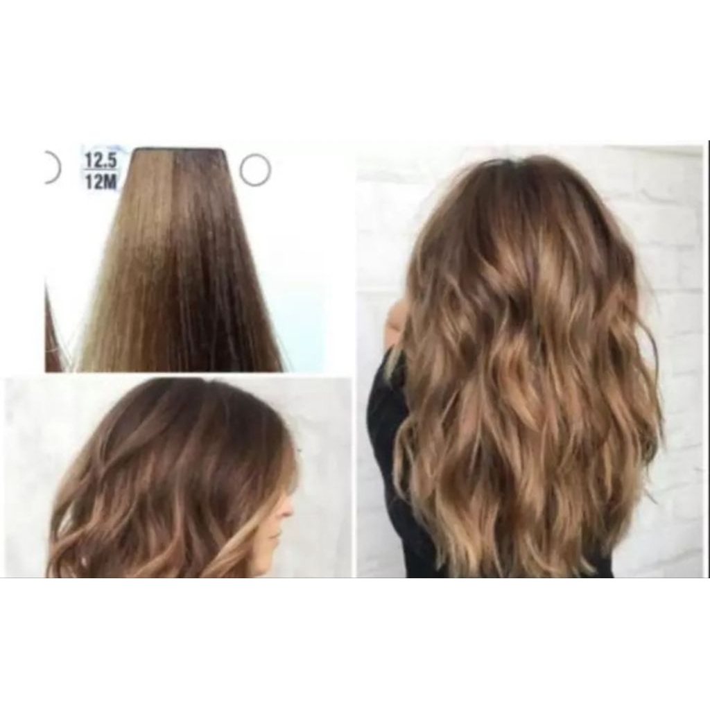 pewarna rambut permanen Matrix SoColor 12.5