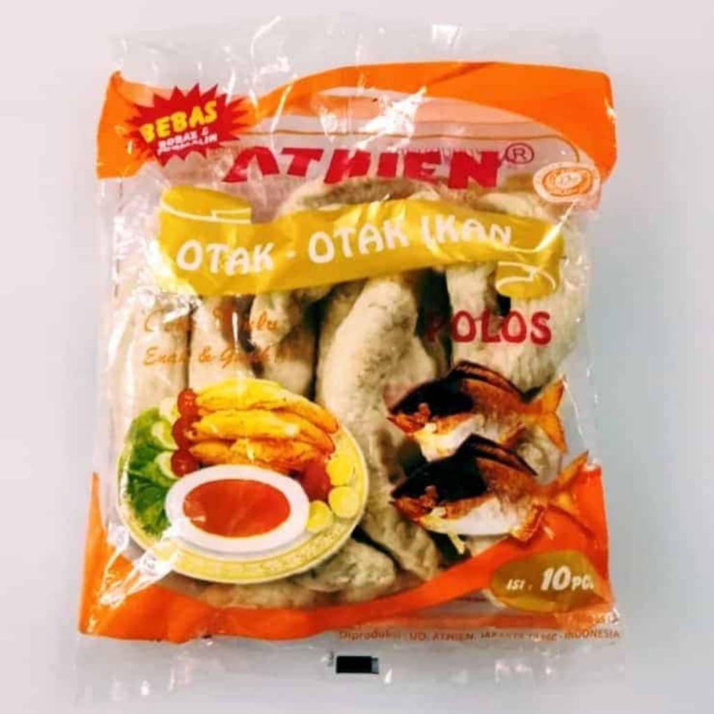 Otak-Otak Ikan Athien Super Isi 10 Pcs - Halal, Bebas Formalin, Gurih
