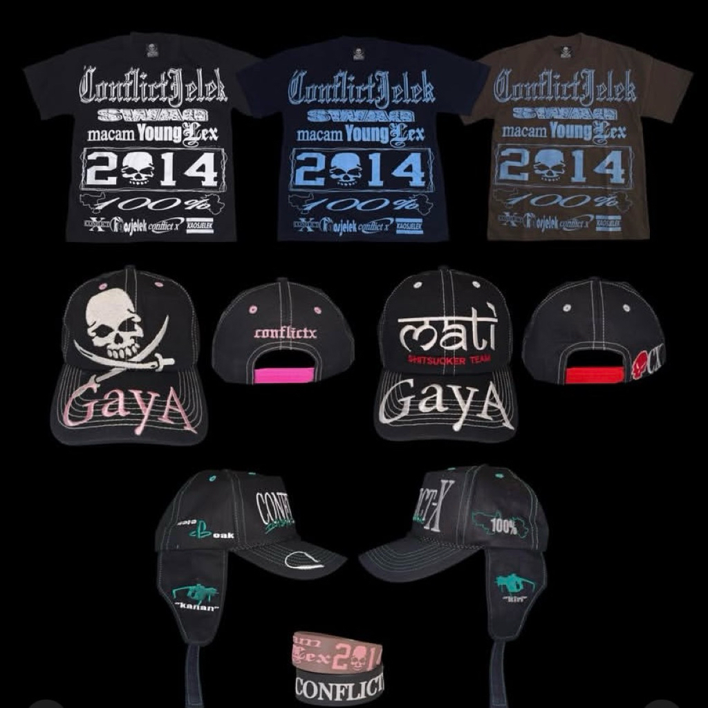 Topi Collab Conflict-X x MatiGaya Offline Realese Edition | MatiGaya x Zodiac Caps