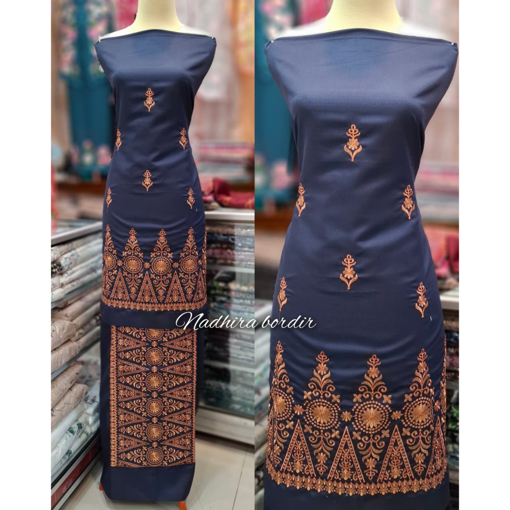 BAHAN BAJU KURUNG / BAHAN BAJU BORDIR / BAHAN BAJU KURUNG BORDIR BUKITTINGGI / BAJU KURUNG BORDIR / 