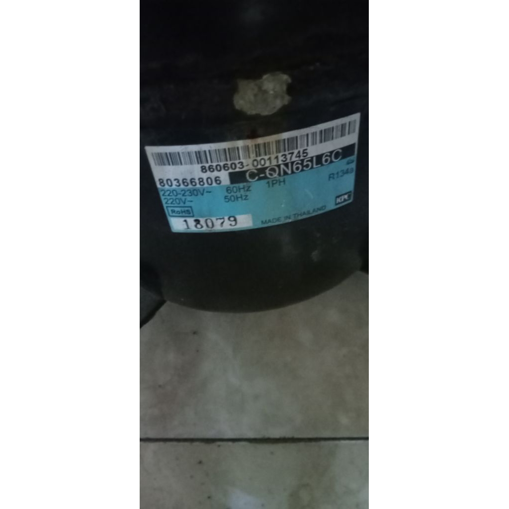 kompresor kulkas 1 pintu bekas  bisa untuk kompresor angin pengecekan kompa sepeda dl