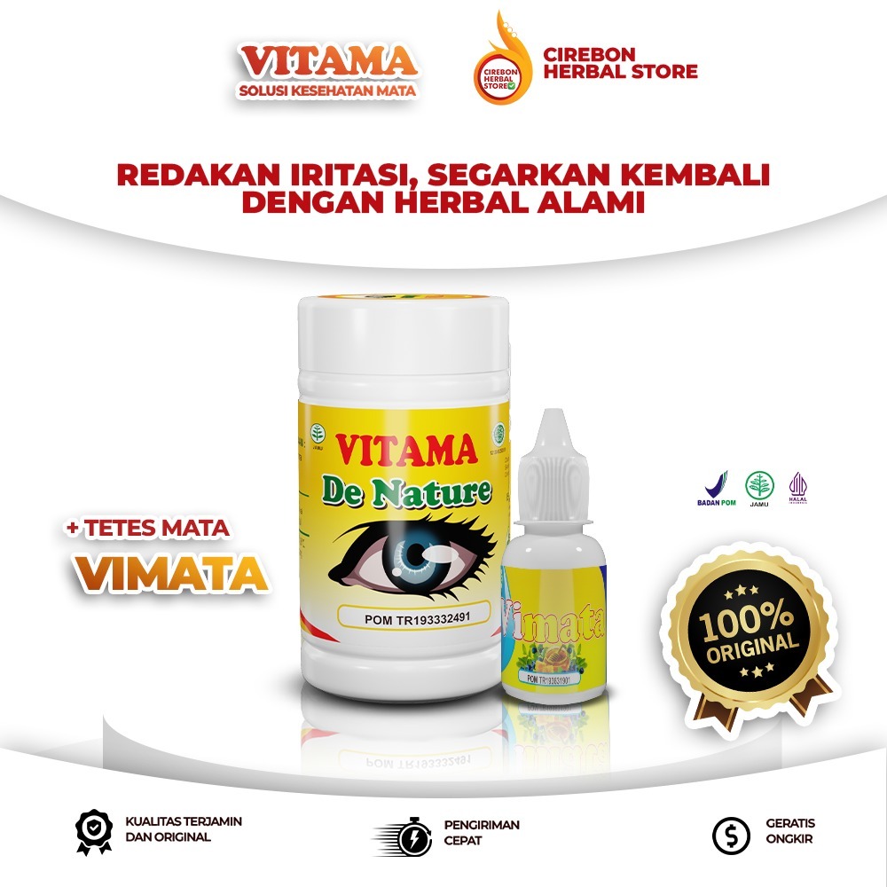 VITAMA CIREBON HERBAL STORE | VITAMA & VITAMA Membantu mengatasi masalah mata Gatal