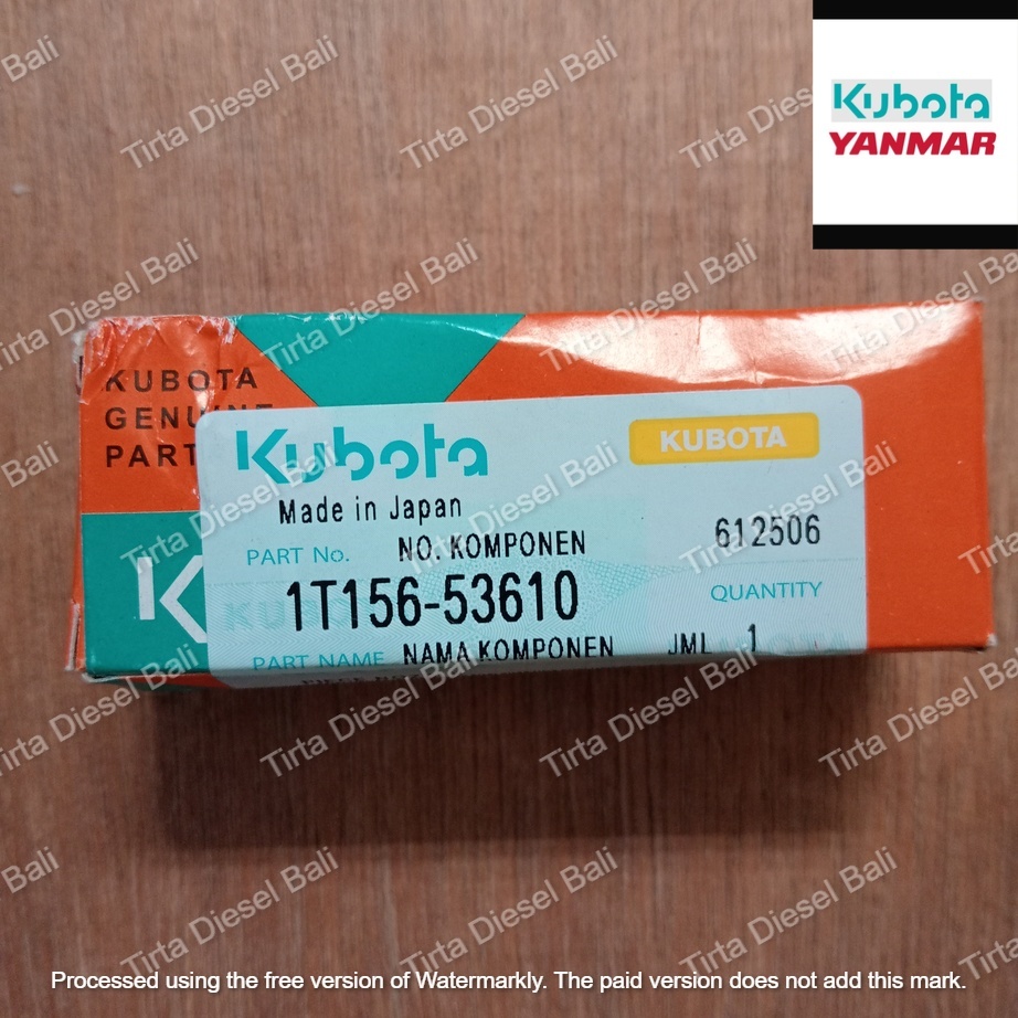 KUBOTA PIECE NOZZLE JARUM NOZEL NOSEL RD 85 DI-S 1T156-53610 ORIGINAL