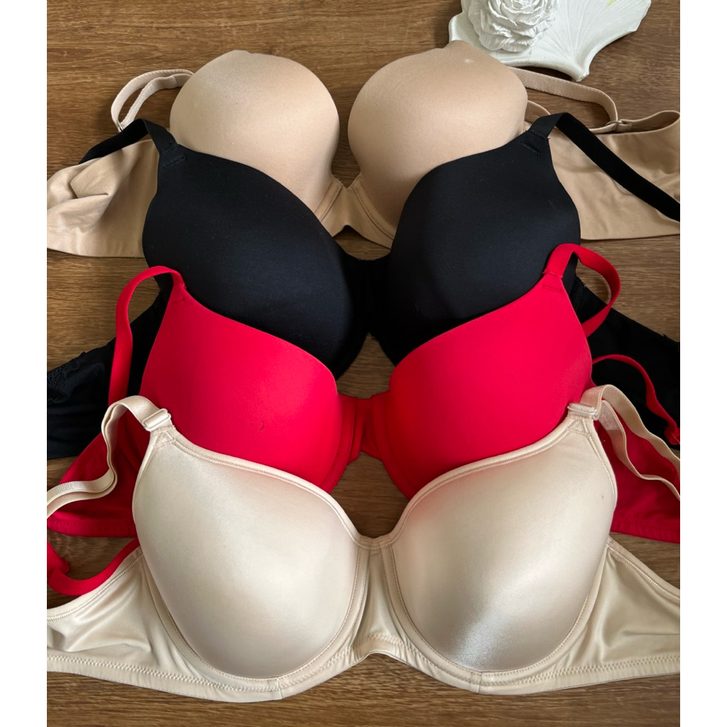 BRANDED BRA BERKAWAT BUSA TIPIS SIZE 34D D75 36D D80 32C C70 BRA EROPA
