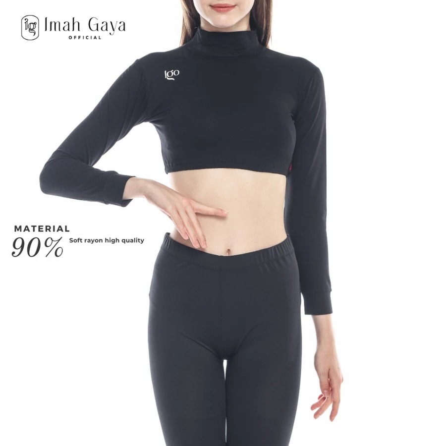 BAJU MANSET CROP TOP INDIA IGO MANSET INDIA LENGAN PANJANG BAHAN RAYON BISA COD