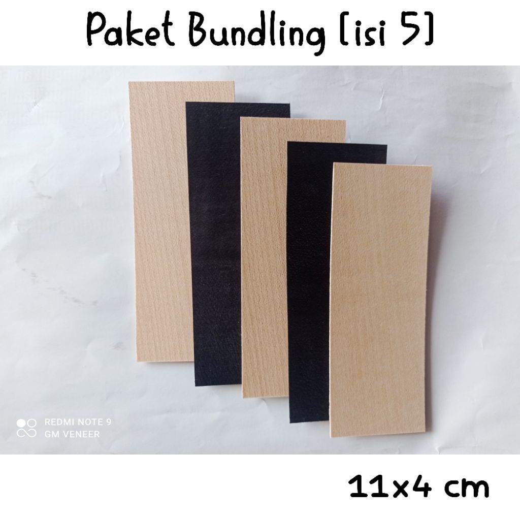 Veneer Maple FingerBoard - Mix Warna Hitam