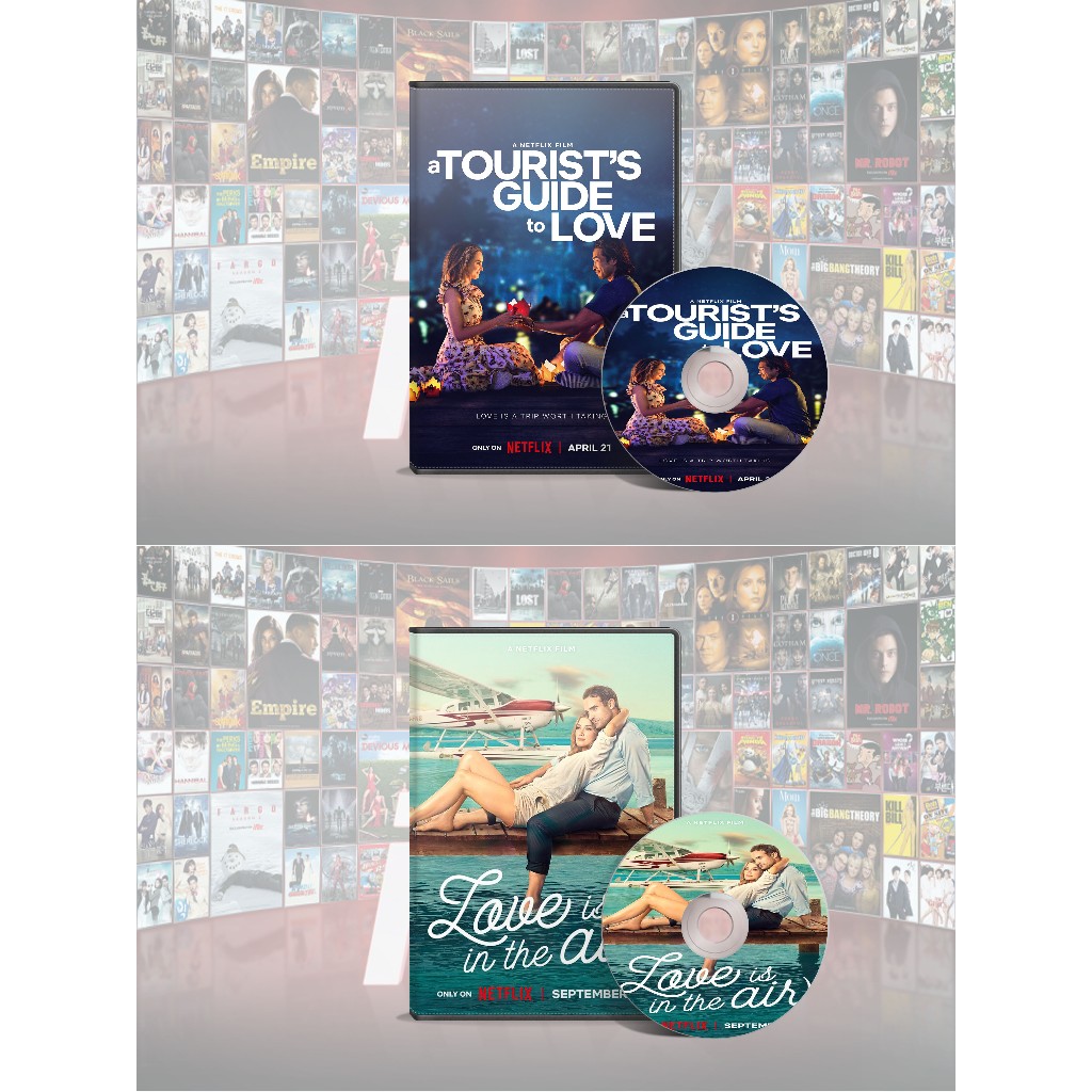 DVD A Tourist's Guide To Love (2023) + DVD Love Is In The Air (2023)