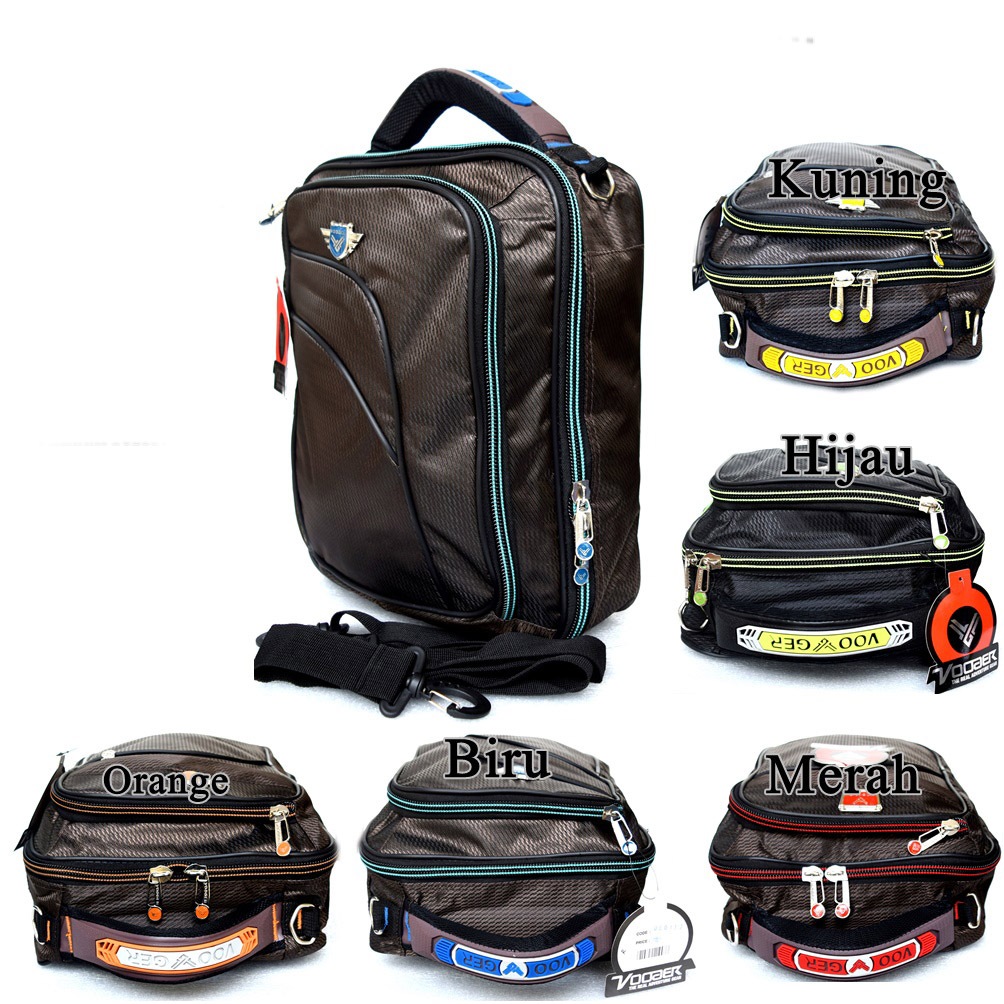 Tas 4in1 Fungsi Ransel  Kasual Vood  Coffee
