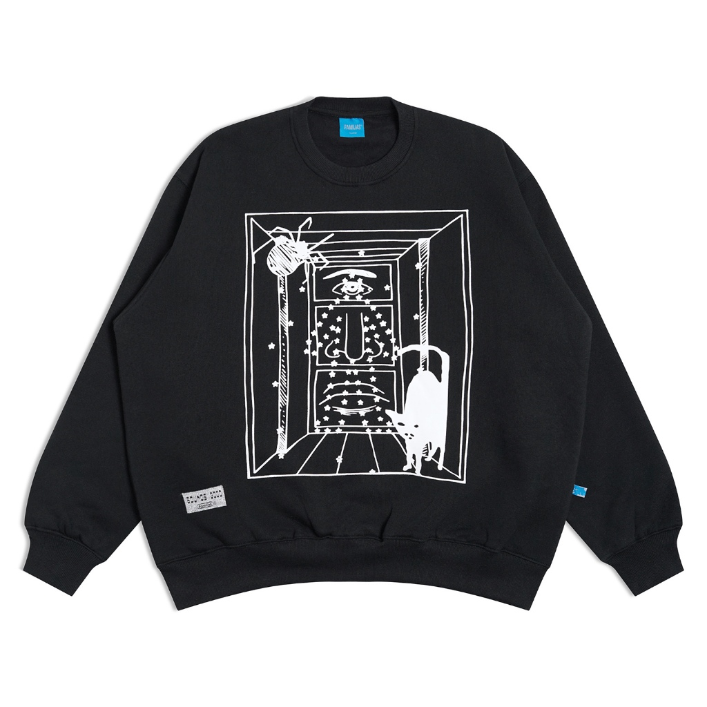 Familias - Black Crewneck - Gard