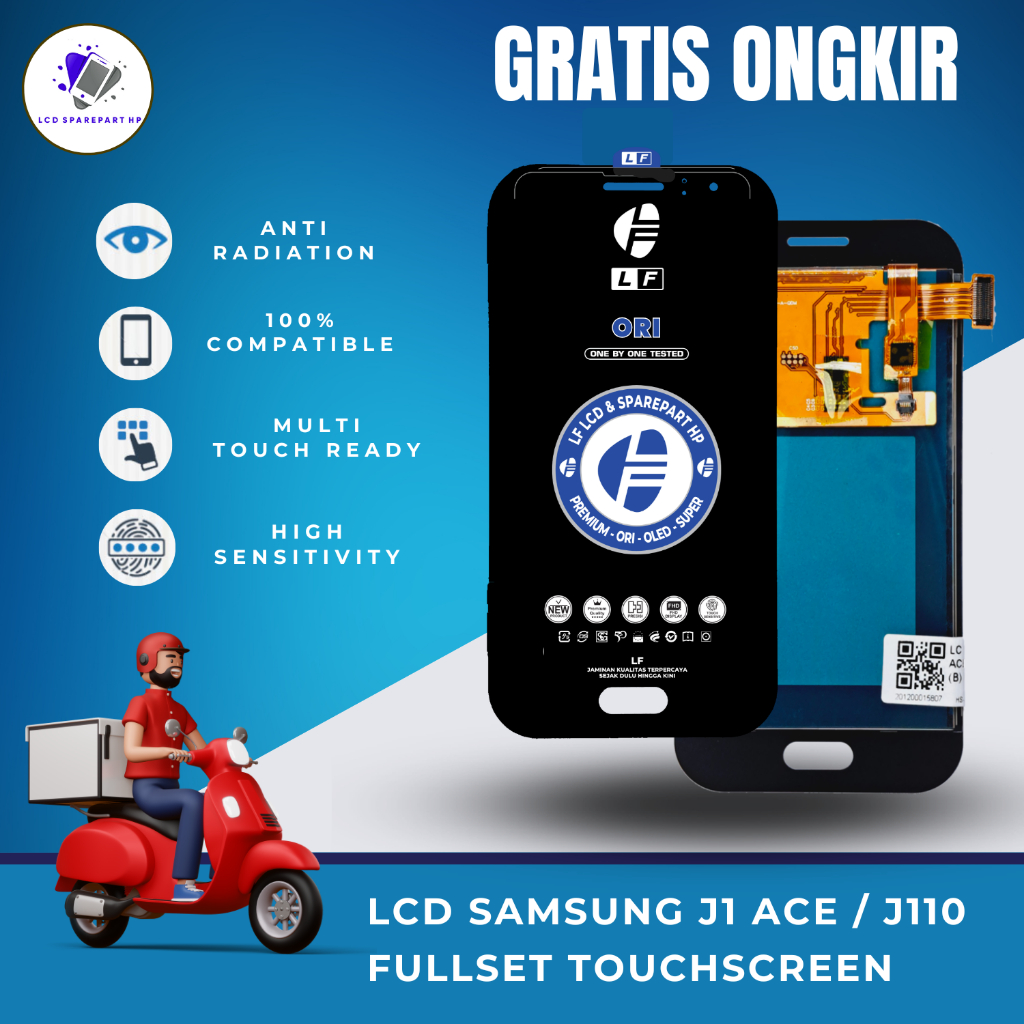 LCD SAMSUNG J1 ACE / J110 FULLSET TOUCHSCREEN
