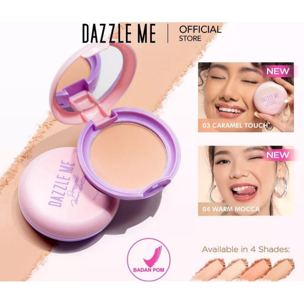 Dazzle me muse pressed foundation
