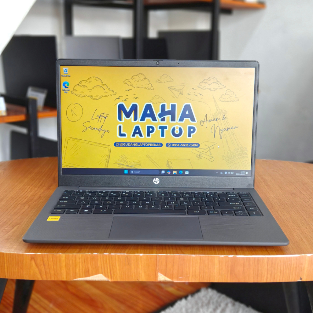 HP 245 G10  Ryzen 3-7320U RAM 8GB SSD NVMe 256GB GARANSI RESMI