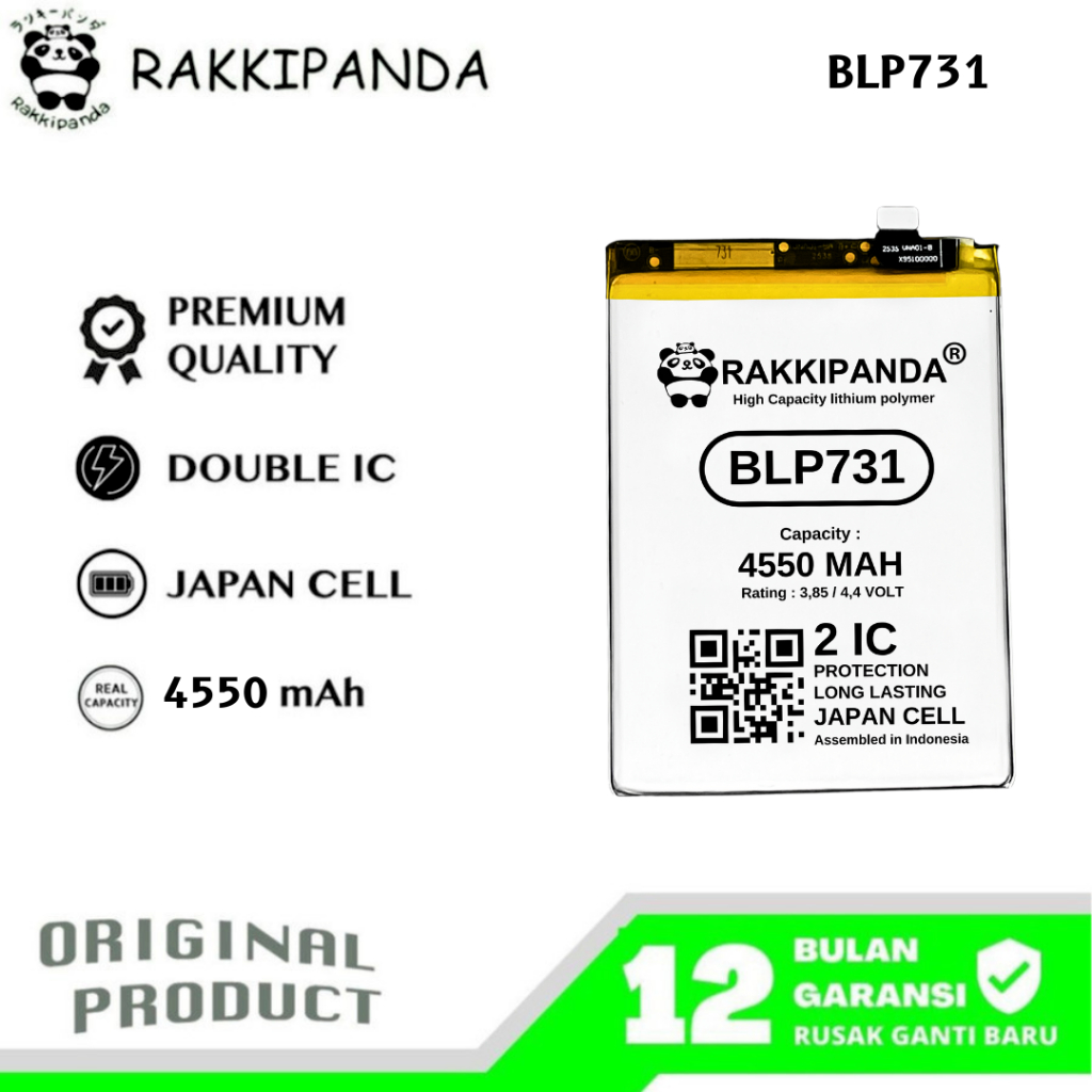 RakkiPanda - BLP731 Realme 5 Pro Batre Batrai Baterai