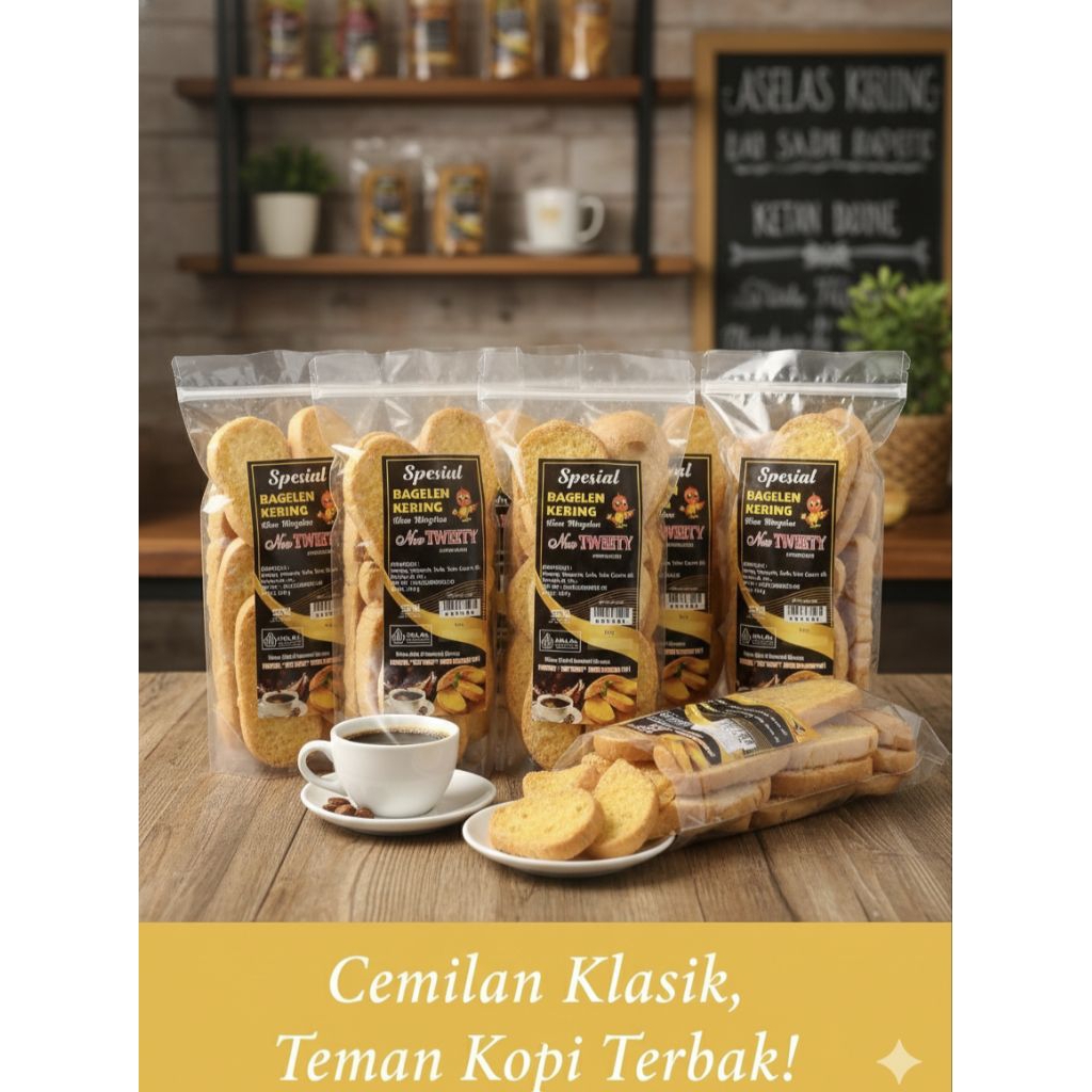 Bagelen Kering khas Magetan "New Tweety" Kue Bagelen