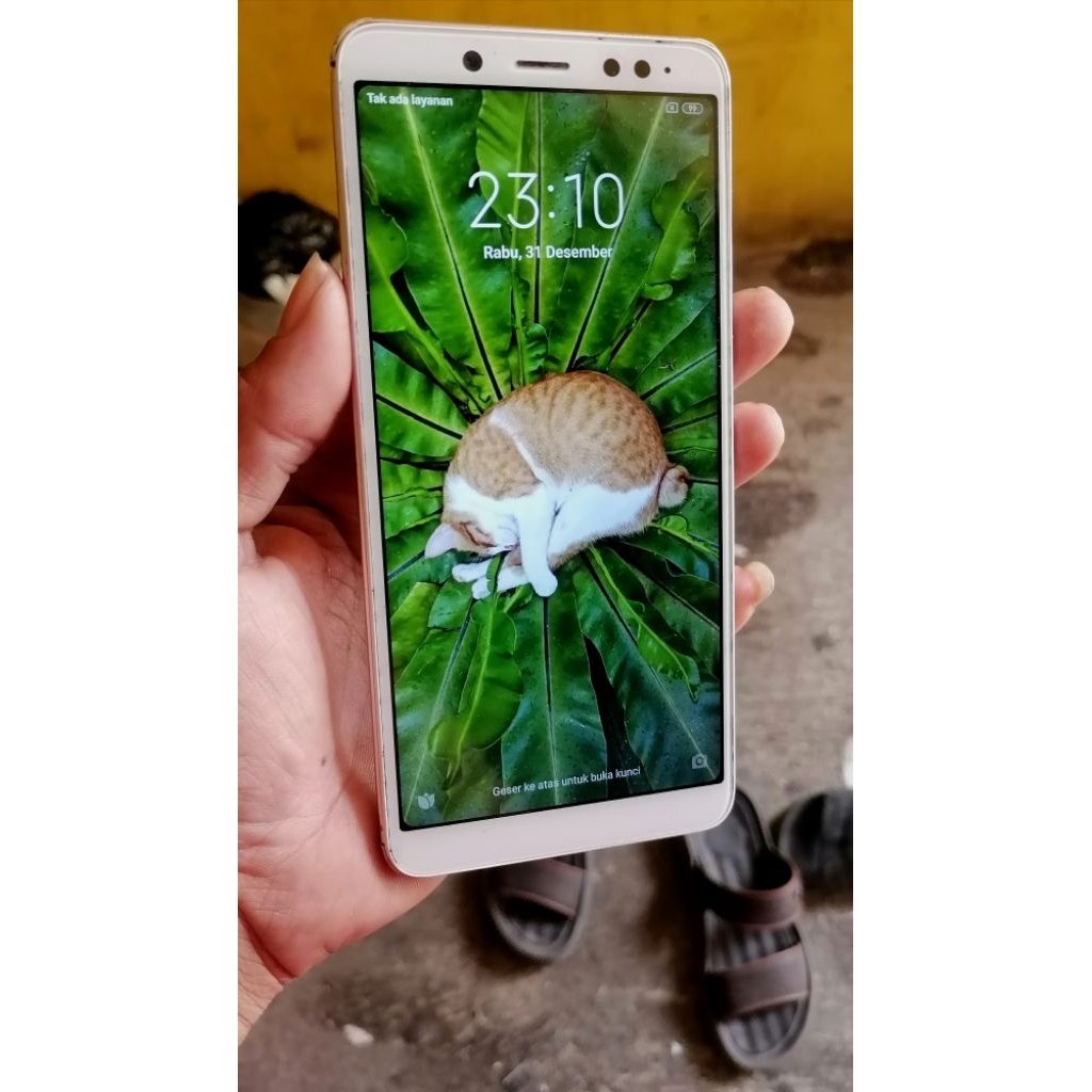 hp second/bekas (redmi note 5)ram 4/64