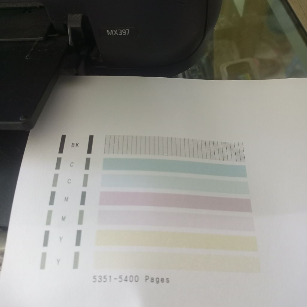 Printer Canon Mx397 Second Normal