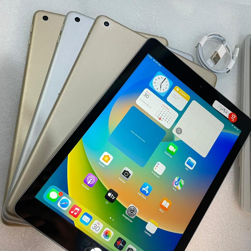 COD APPLE IPAD generasi IPAD4 5 6 128GB 64GB 32GB Wifi Only Second Original Inter Free Casing